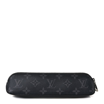 Louis Vuitton Monogram Eclipse Elizabeth Pencil Pouch Black 1 of 5