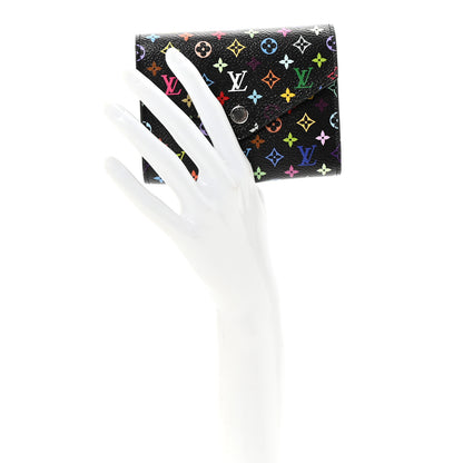 Louis Vuitton LV x TM Monogram Multicolor Victorine Wallet Black 2 of 7