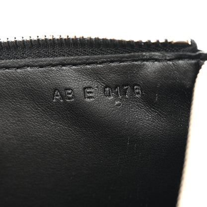 Givenchy Calfskin Cobra Print Zip Pouch Black 7 of 10