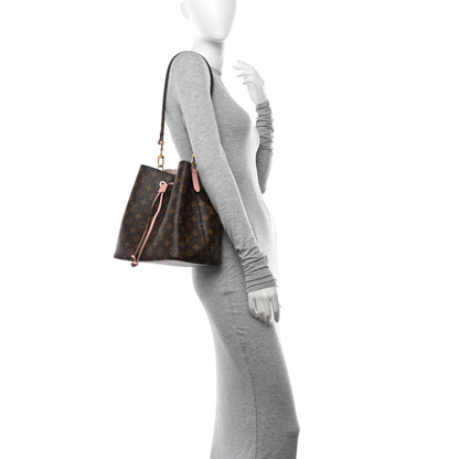 Louis Vuitton Monogram Neonoe MM Rose Poudre 2 of 10