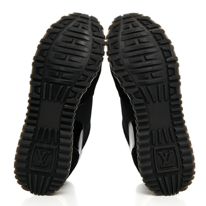 Louis Vuitton Suede Monogram Run Away Sneakers 36.5 Black 5 of 8