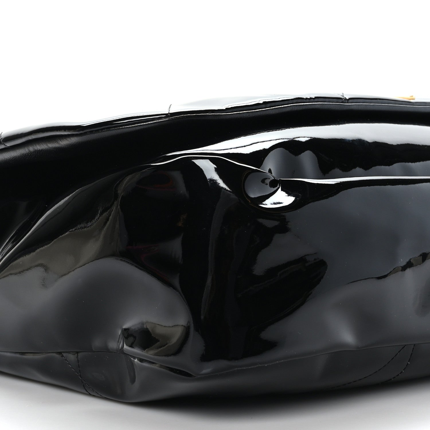 Saint Laurent Patent Matelasse Monogram Large Jamie 4.3 Black 8 of 9
