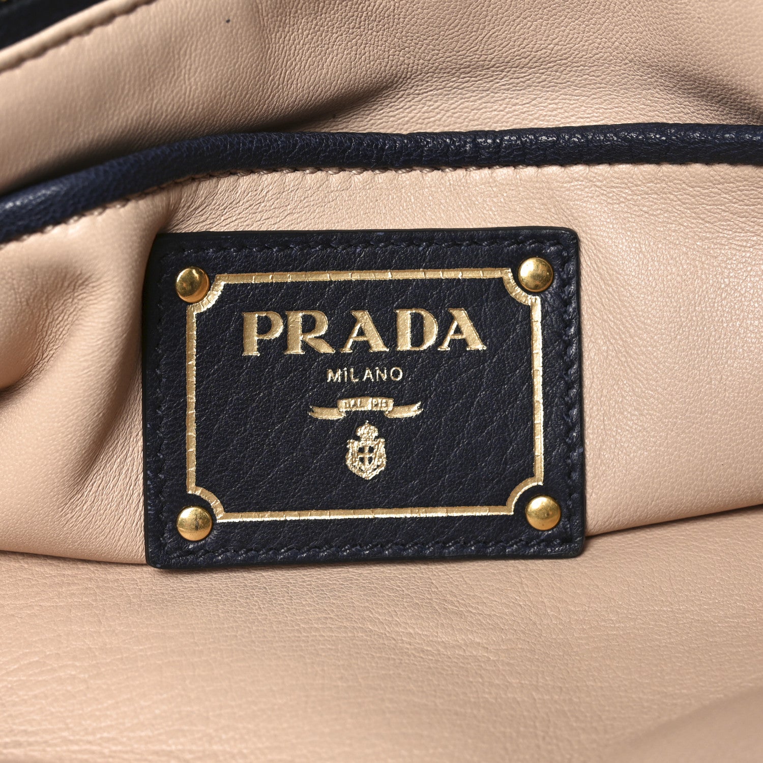 Prada Vitello Daino Parabole Tote Black 6 of 9