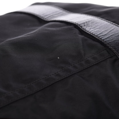 Prada Tessuto Nylon Saffiano Duffel Bag Black 8 of 8