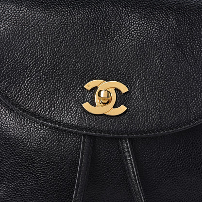 Chanel Caviar CC Backpack Black 11 of 12