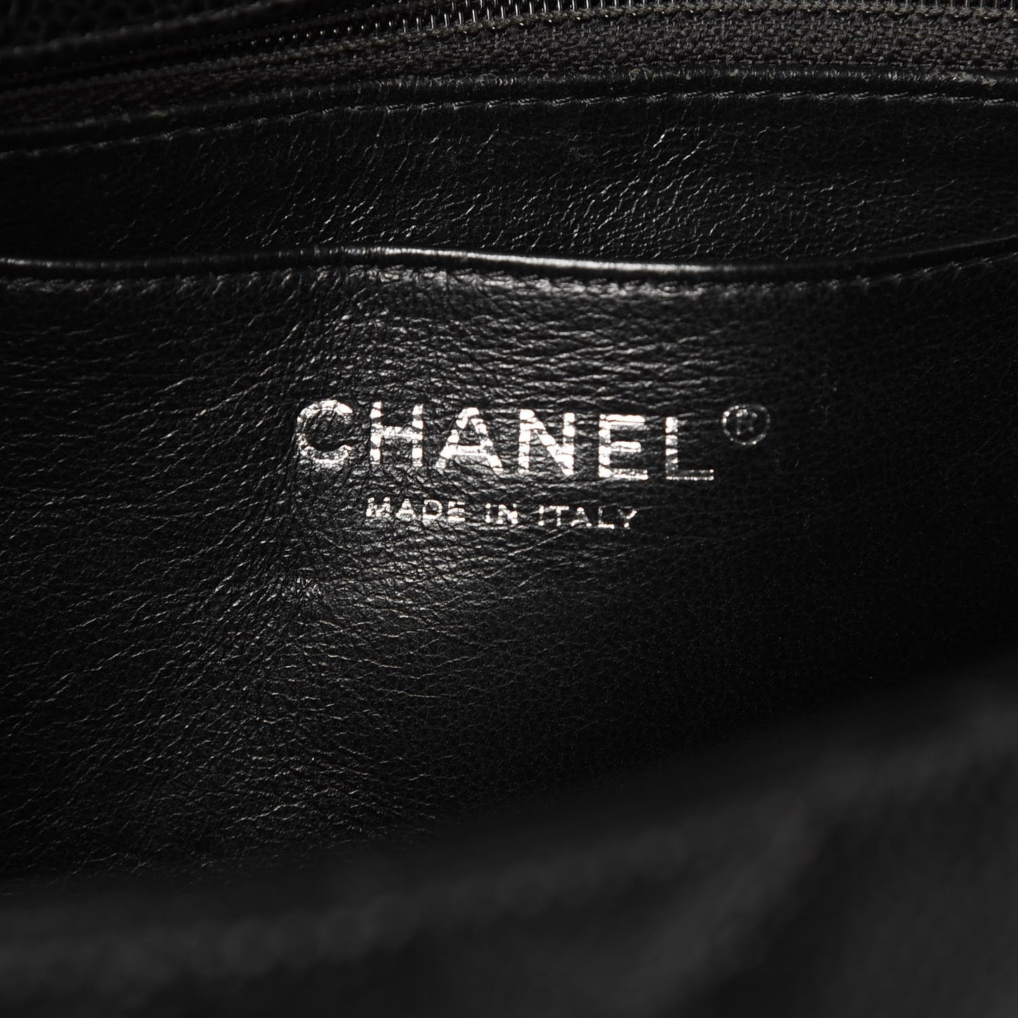 Caviar Quilted Jumbo Single Flap Black