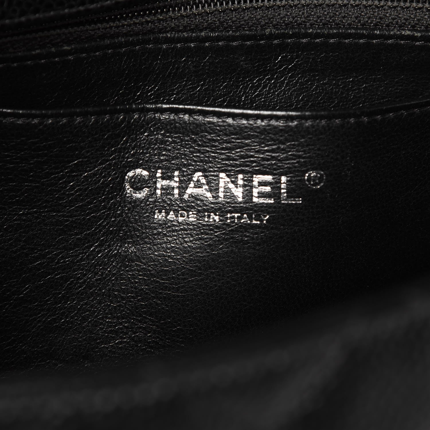 Chanel Caviar Quilted Jumbo Single Flap Black 7 of 9