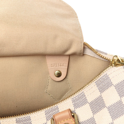 Louis Vuitton Damier Azur Speedy Bandouliere 30 9 of 12