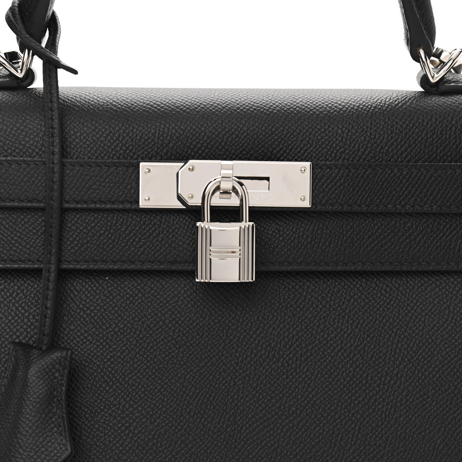 Hermes Epsom Kelly Sellier 28 Black 8 of 12