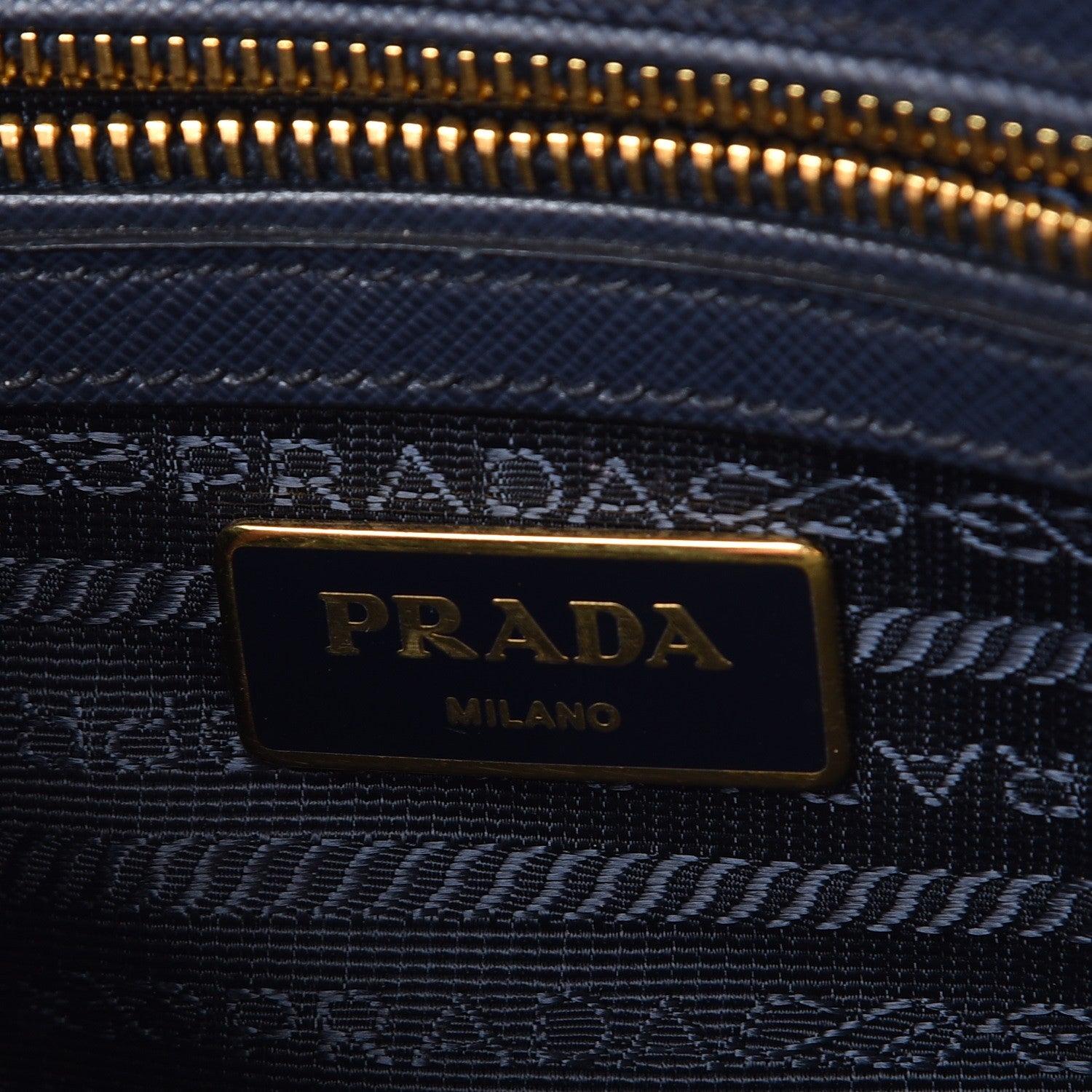 Prada Saffiano Mini Galleria Double Zip Tote Baltico 7 of 10