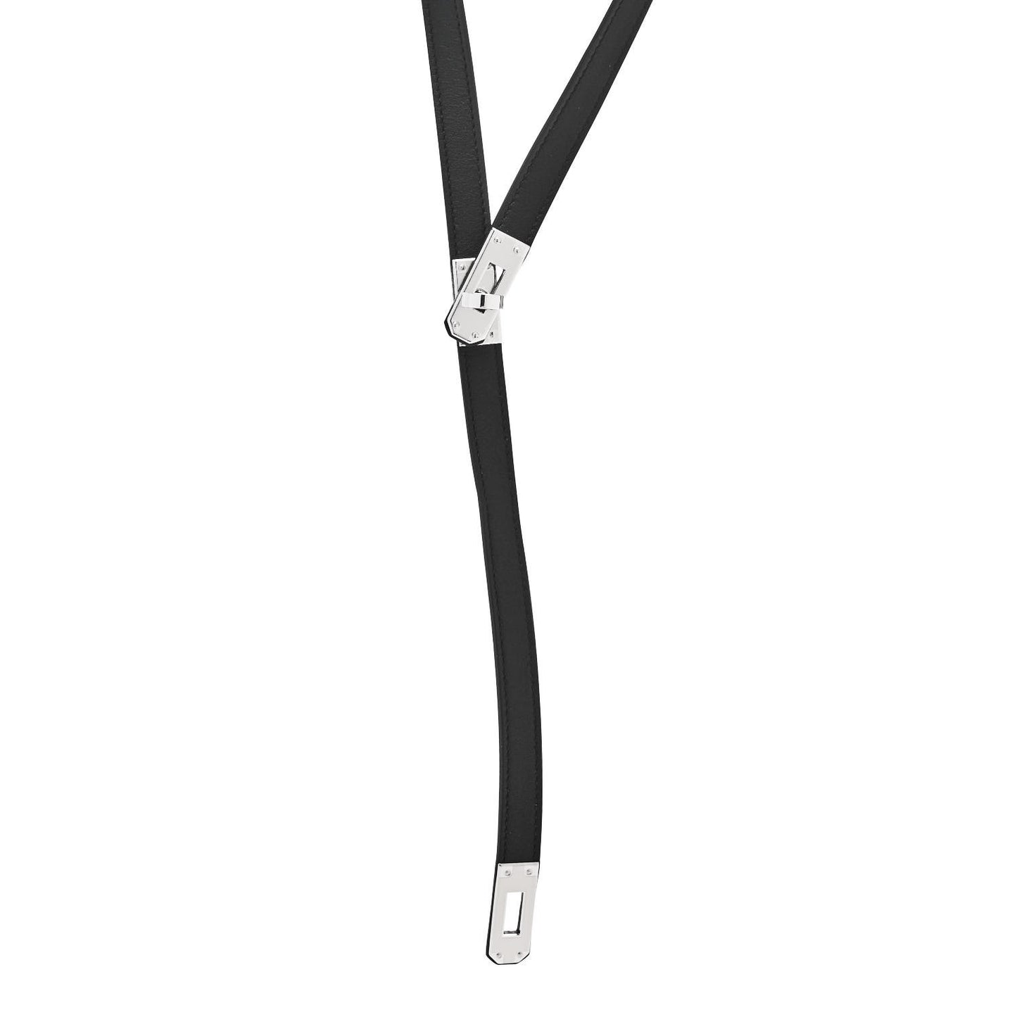 Swift Kelly Lariat Necklace Black