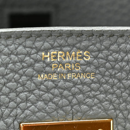 Hermes Togo Birkin 30 Vert Amande 6 of 11