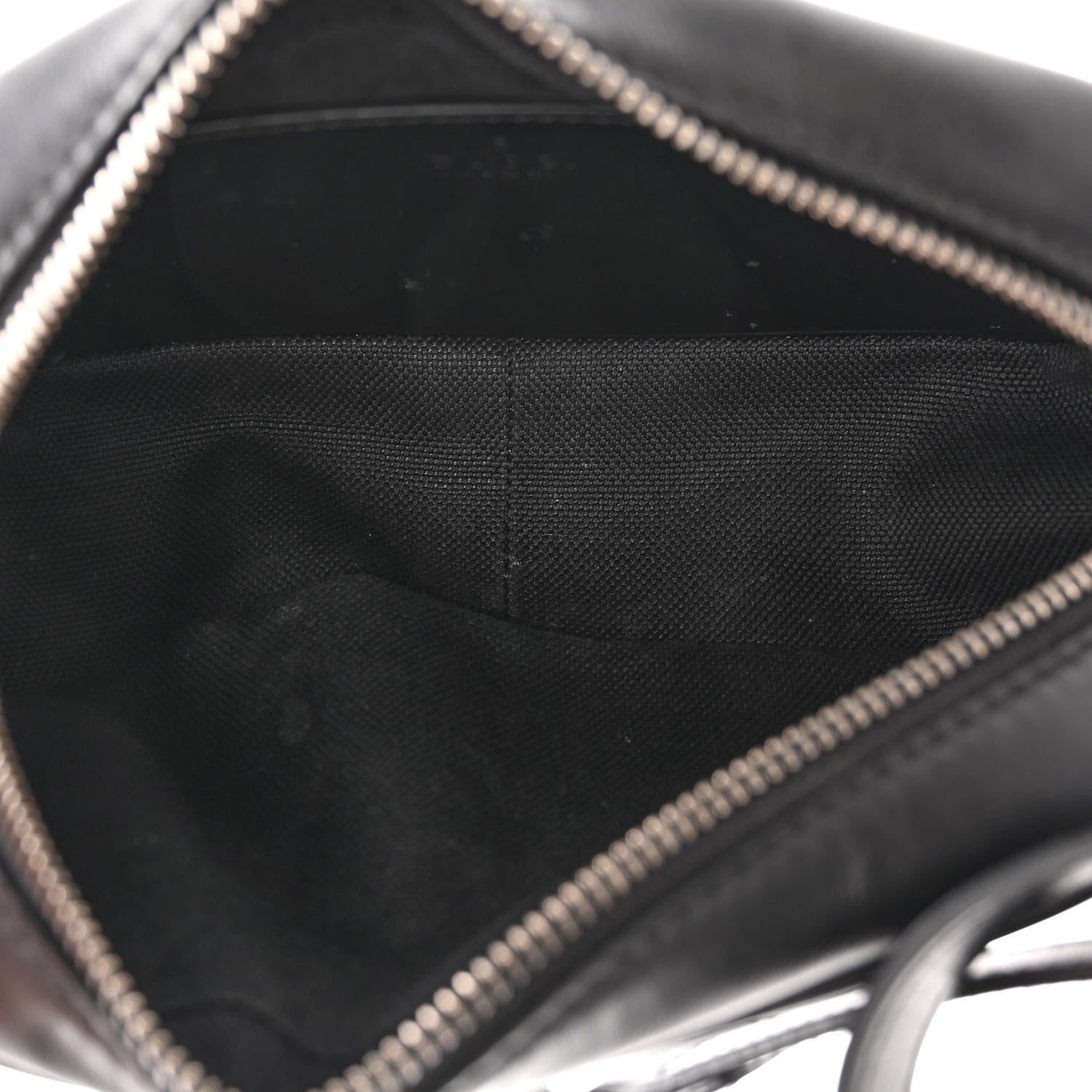 Gucci Calfskin Matelasse Monochrome Mini GG Marmont Chain Shoulder Bag Black 4 of 8