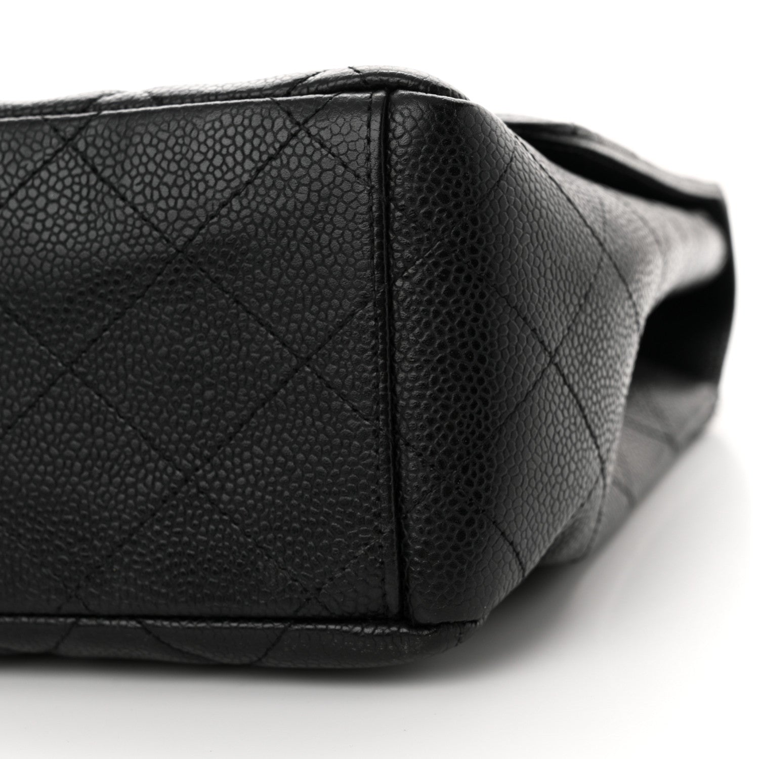Chanel Caviar Maxi Single Flap Black 10 of 12