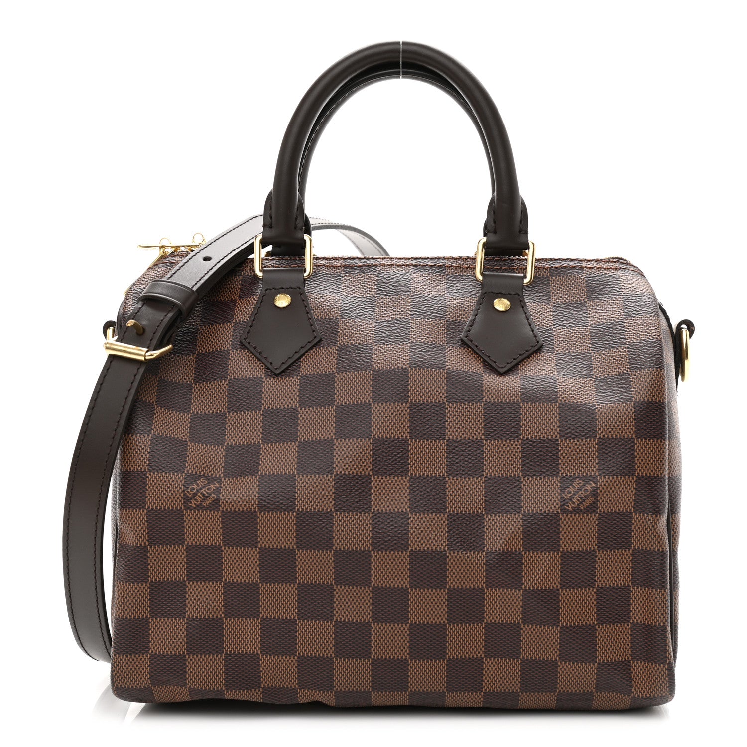 Louis Vuitton Damier Ebene Speedy Bandouliere 25 1 of 10
