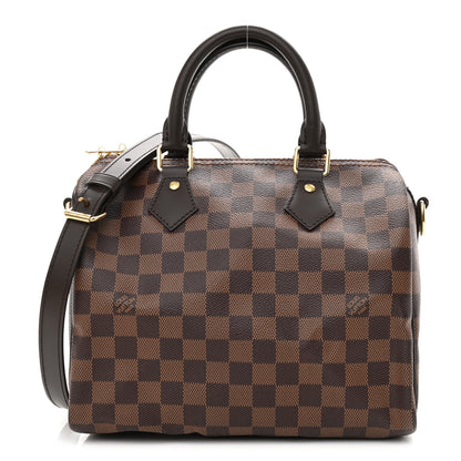 Louis Vuitton Damier Ebene Speedy Bandouliere 25 1 of 10