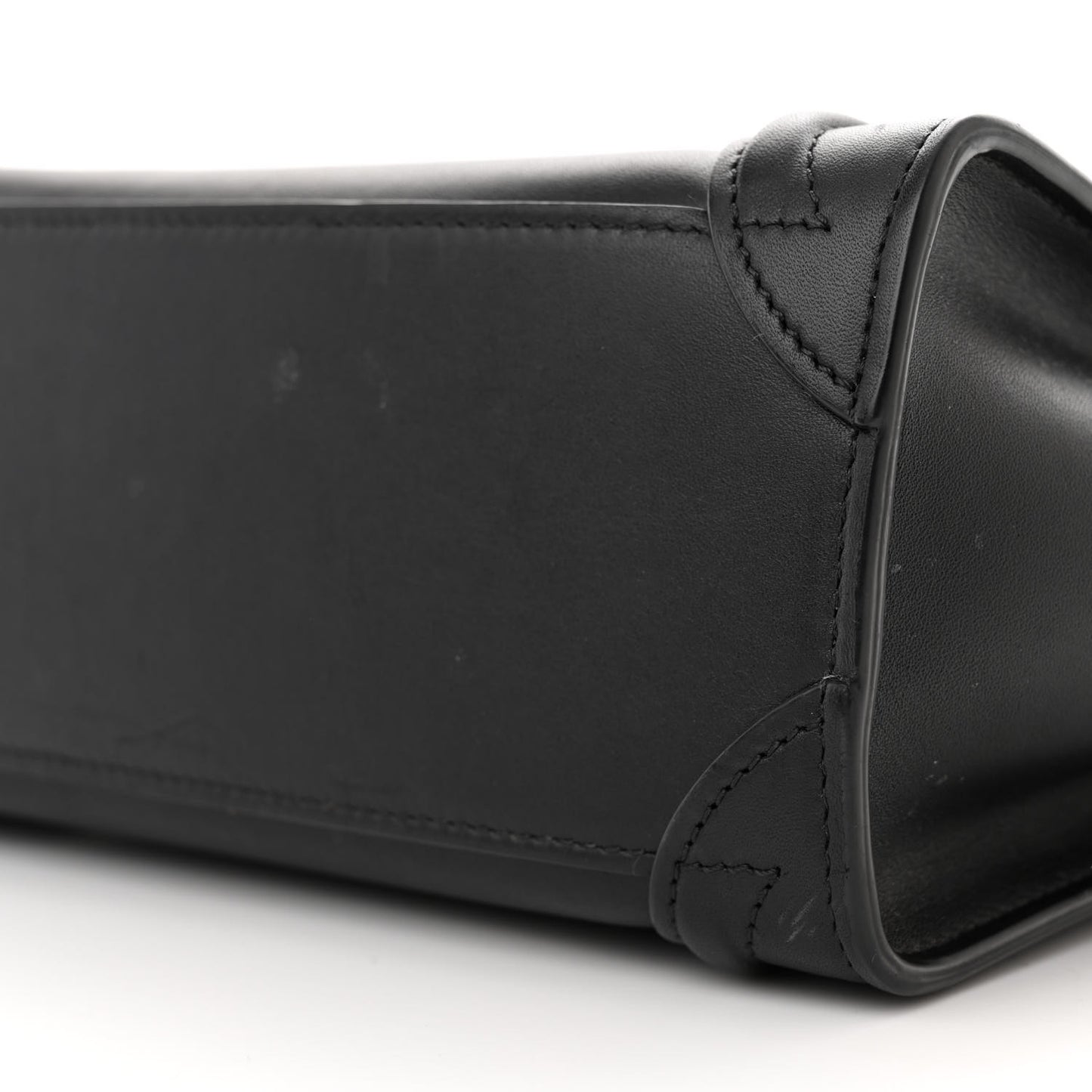 Smooth Calfskin Nano Luggage Black