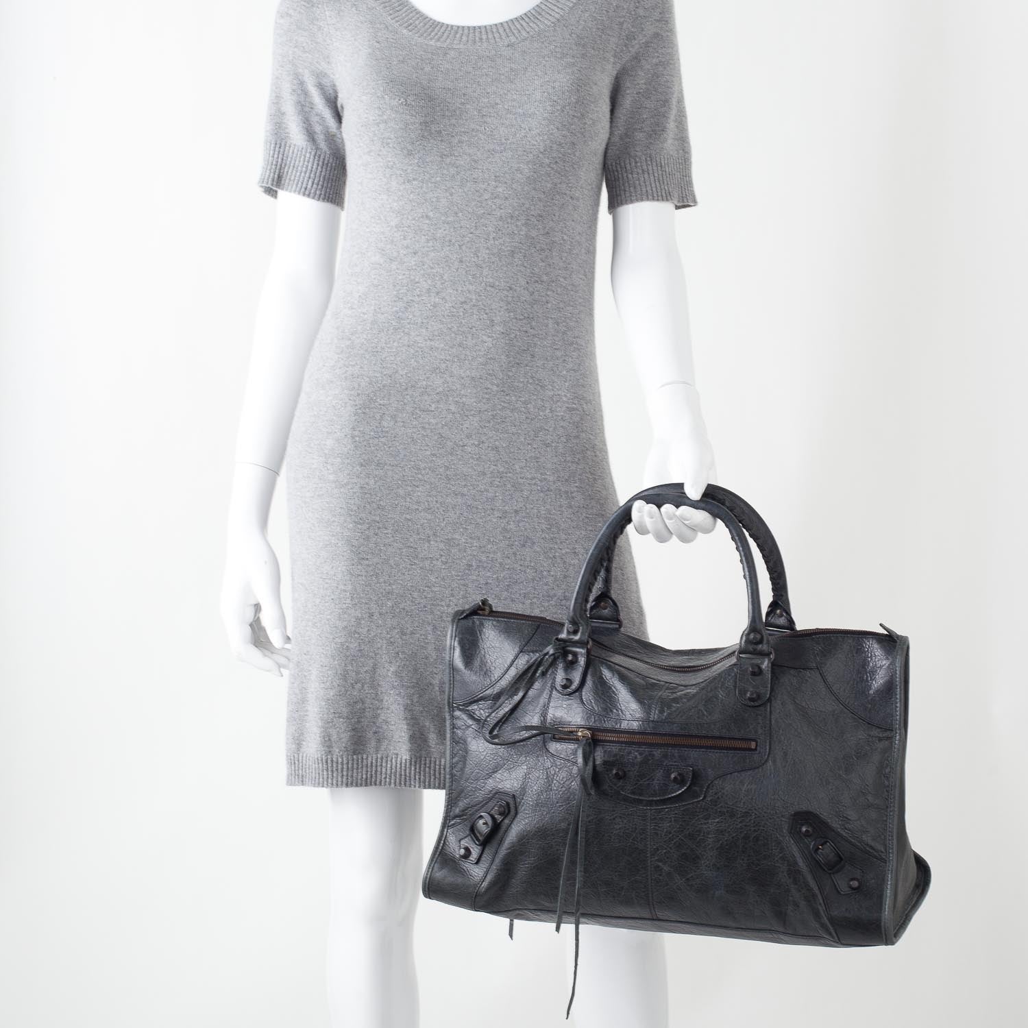 Balenciaga Chevre Work Plomb 2 of 9