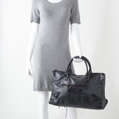 Balenciaga Chevre Work Plomb 2 of 9