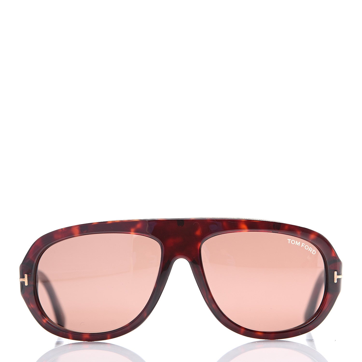 Tom Ford Hugo Sunglasses TF444 Havana 2 of 8