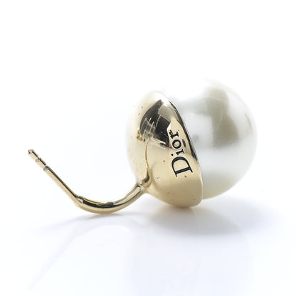 Christian Dior Pearl Mise En Dior Tribal Drop Earrings Gold 4 of 4