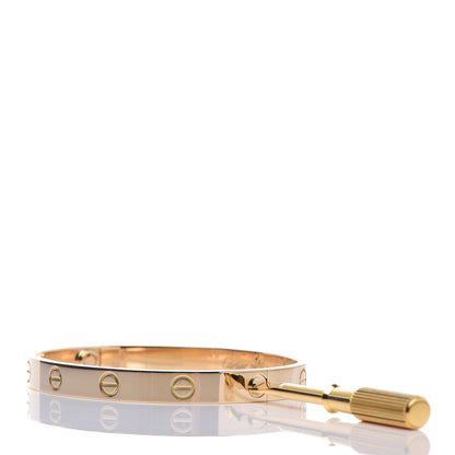 Cartier 18K Yellow Gold LOVE Bracelet 17 4 of 6