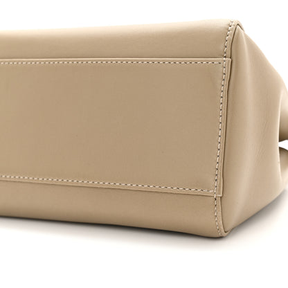 Fendi Nappa Mini Peekaboo Iconic Satchel Tortora 10 of 11