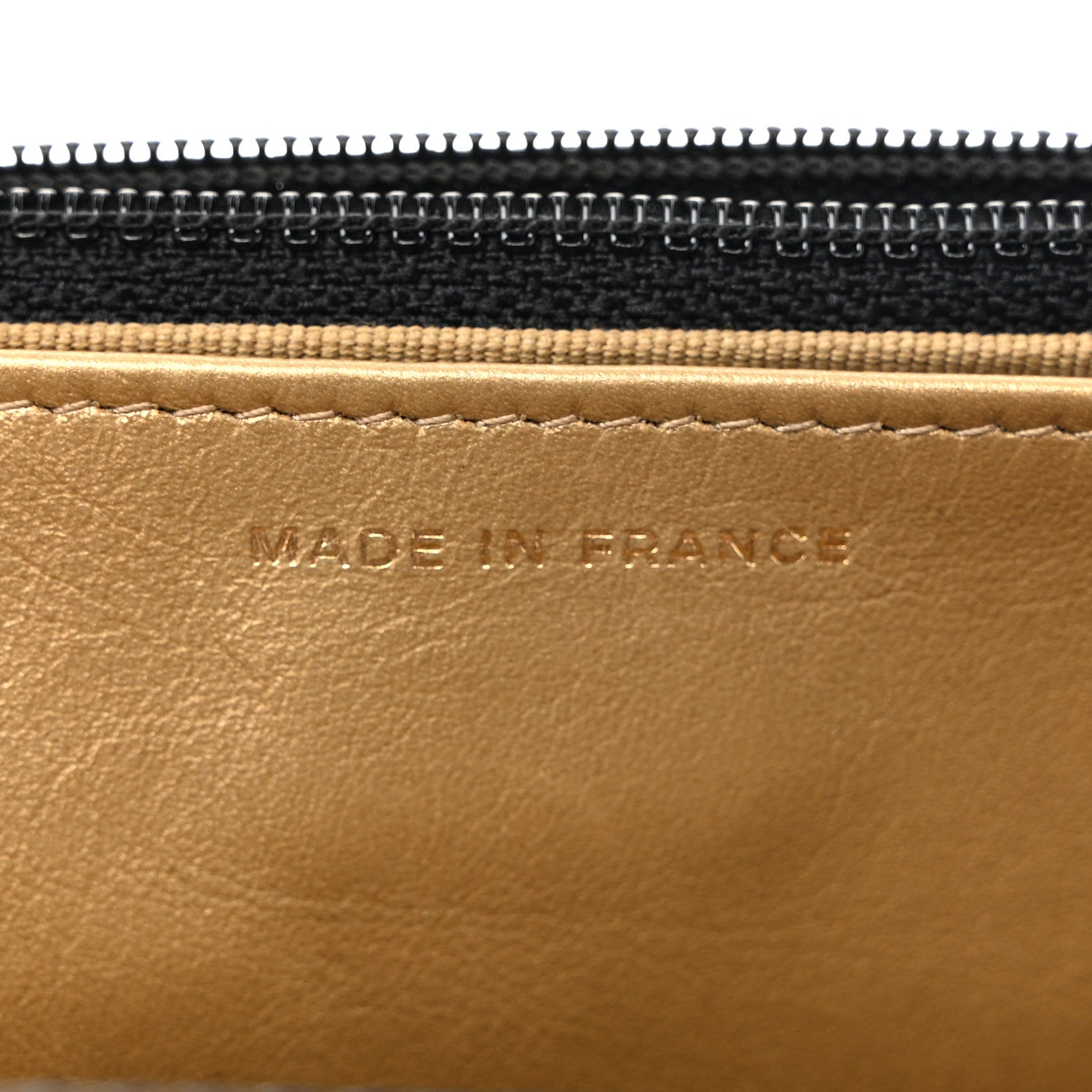 Chanel Lambskin Quilted CC Pearl Crush Wallet on Chain WOC Black 7 of 11