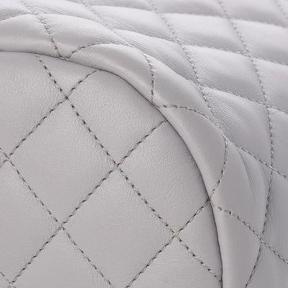 Chanel Calfskin Quilted Large Urban Spirit Backpack Grey 25 of 25