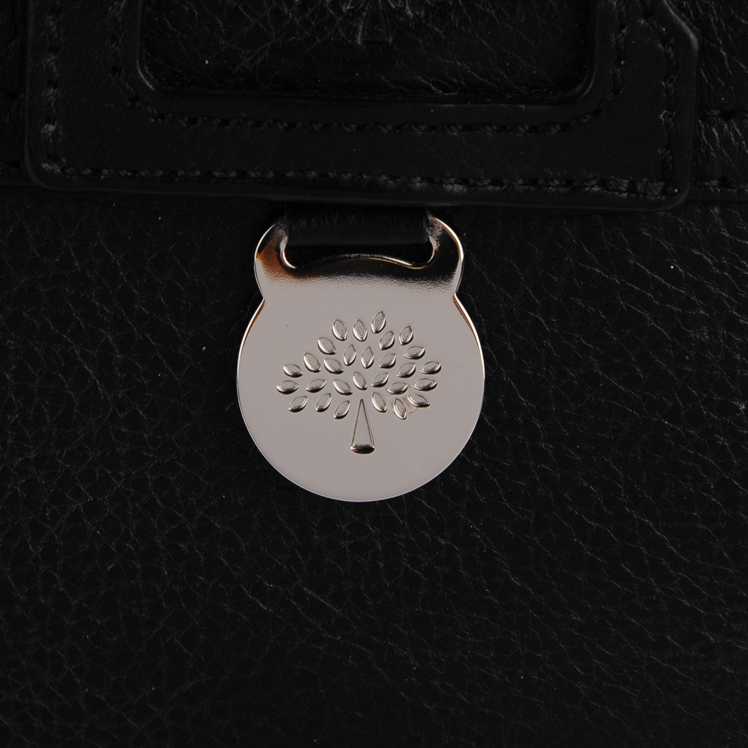 Mulberry Natural Leather Mini Cara Delevigne Convertible Satchel Black 6 of 11