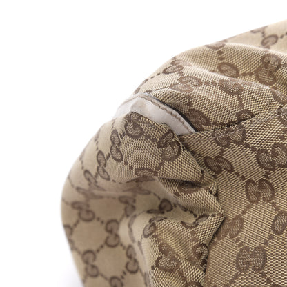 Gucci Monogram Large D Gold Hobo Off White 9 of 17