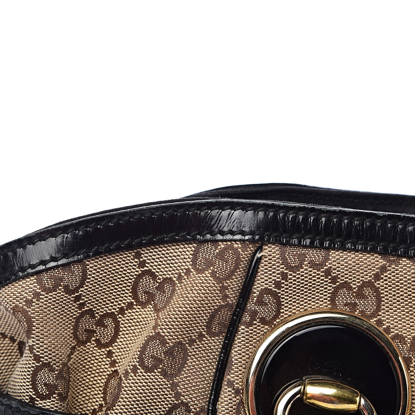 Monogram Full Moon Tote Black