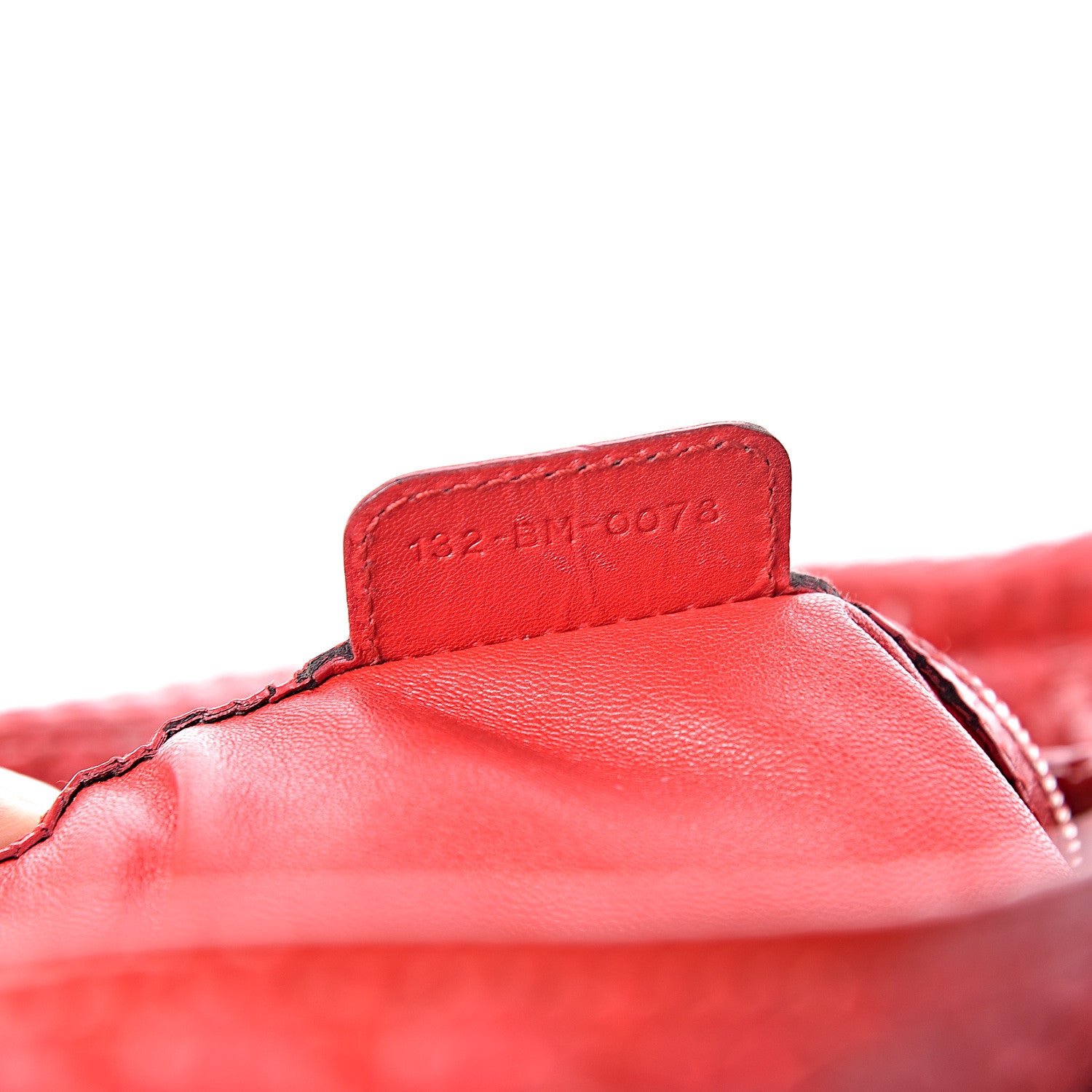 Christian Dior Lambskin Woven Dior Soft Hobo Rouge Moyen 10 of 12
