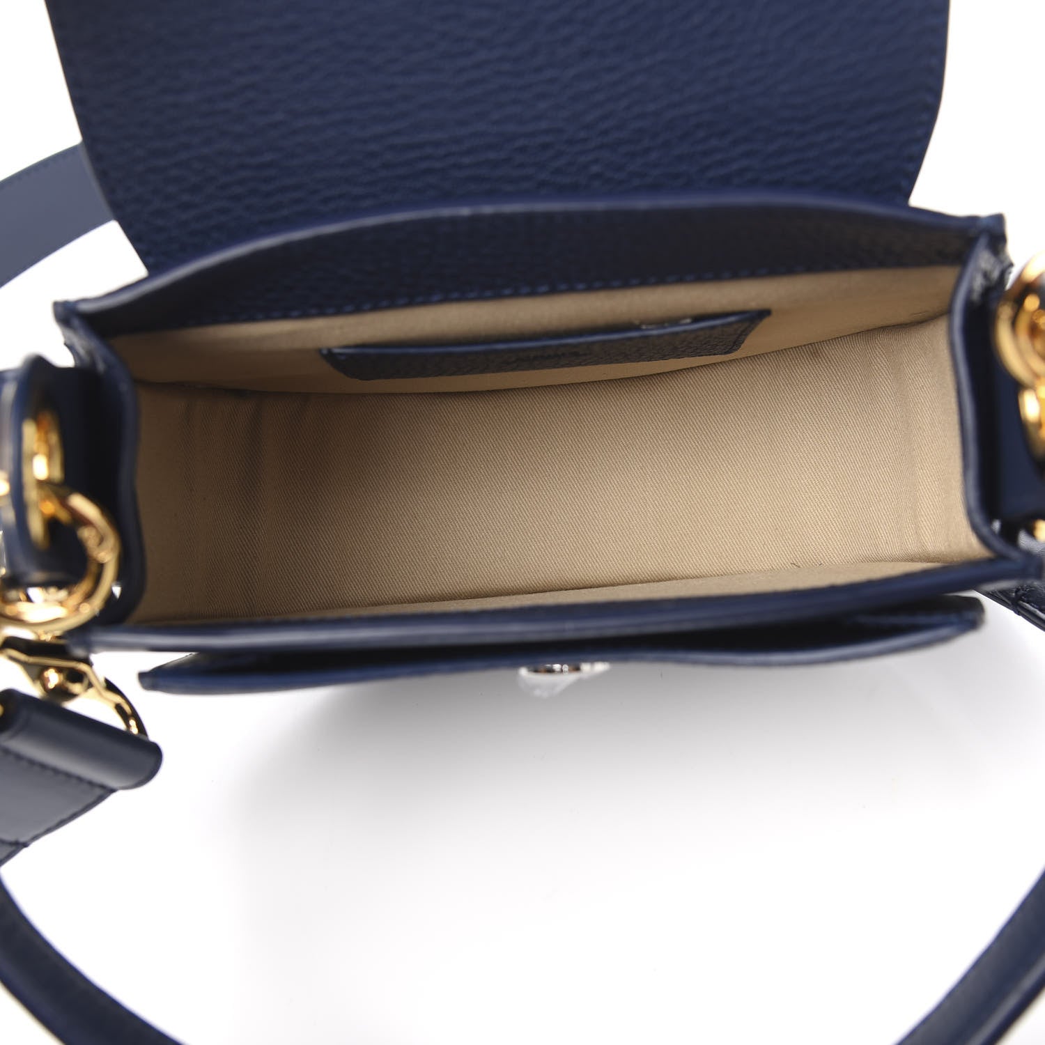 Chloe Calfskin Small Tess Bag Deep Ocean Blue 4 of 8