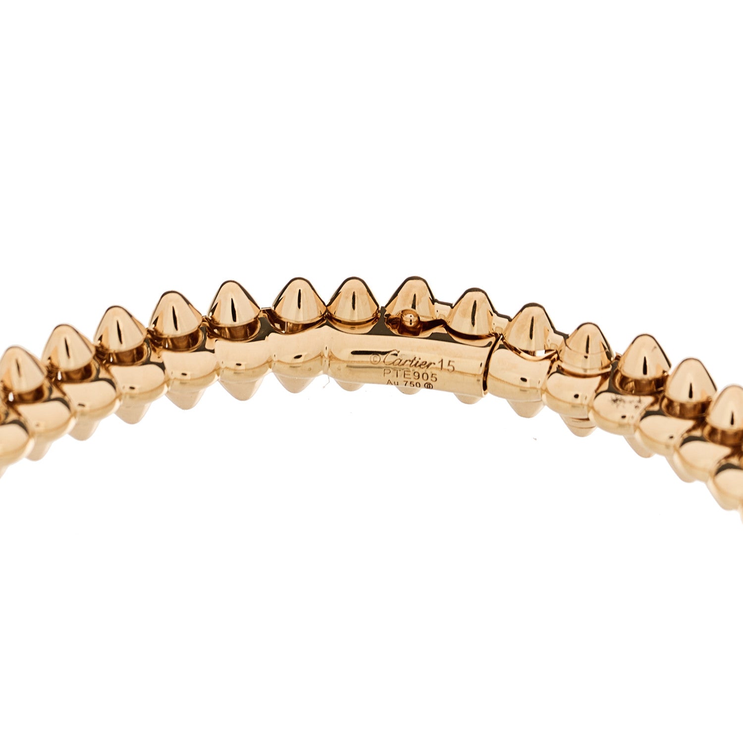 Cartier 18K Pink Gold Small Clash De Cartier Bracelet 15 3 of 4