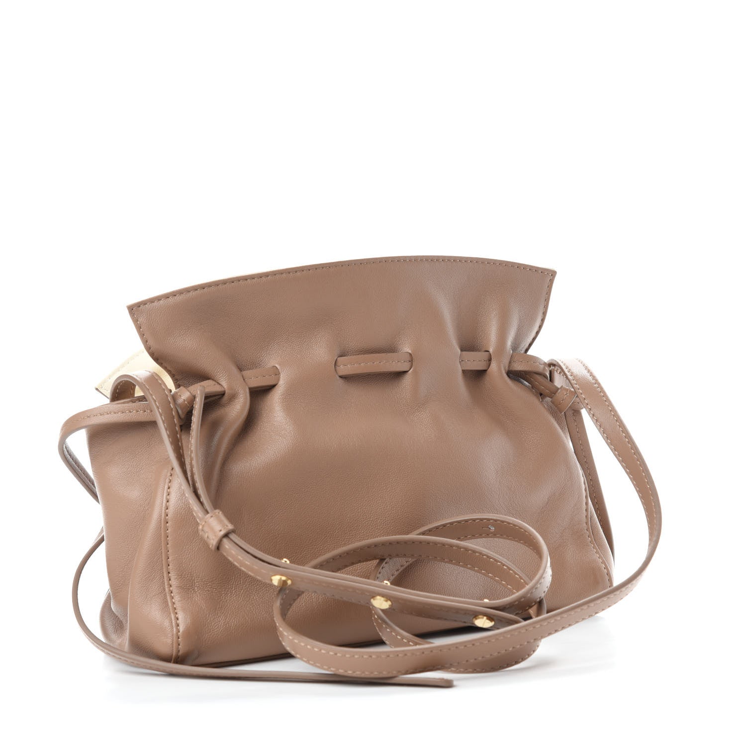 Mansur Gavriel Lambskin Mini Protea Bag Biscotto 3 of 9