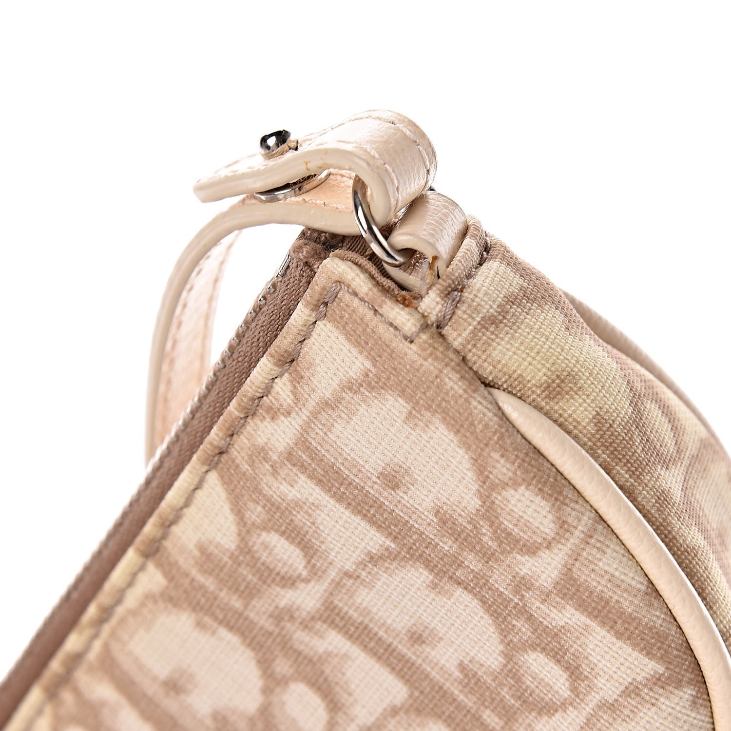 Christian Dior Monogram Vintage Flowers Mini Saddle Bag Beige 9 of 9