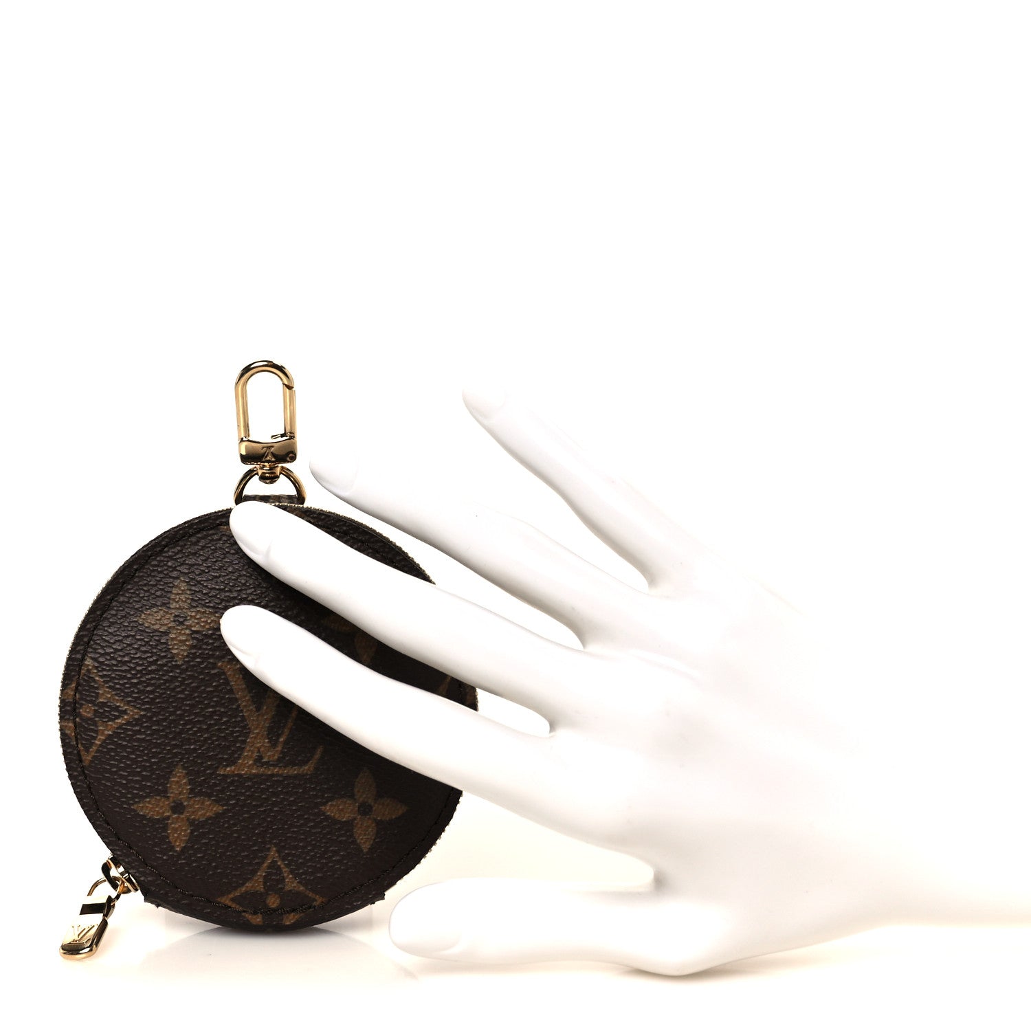 Louis Vuitton Monogram Multi Pochette Accessories Round Coin Purse 2 of 7