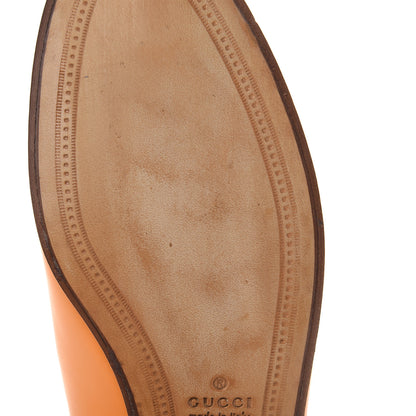 Gucci Lambskin Womens Brixton Horsebit Loafers 36.5 Crystal Copper 8 of 10