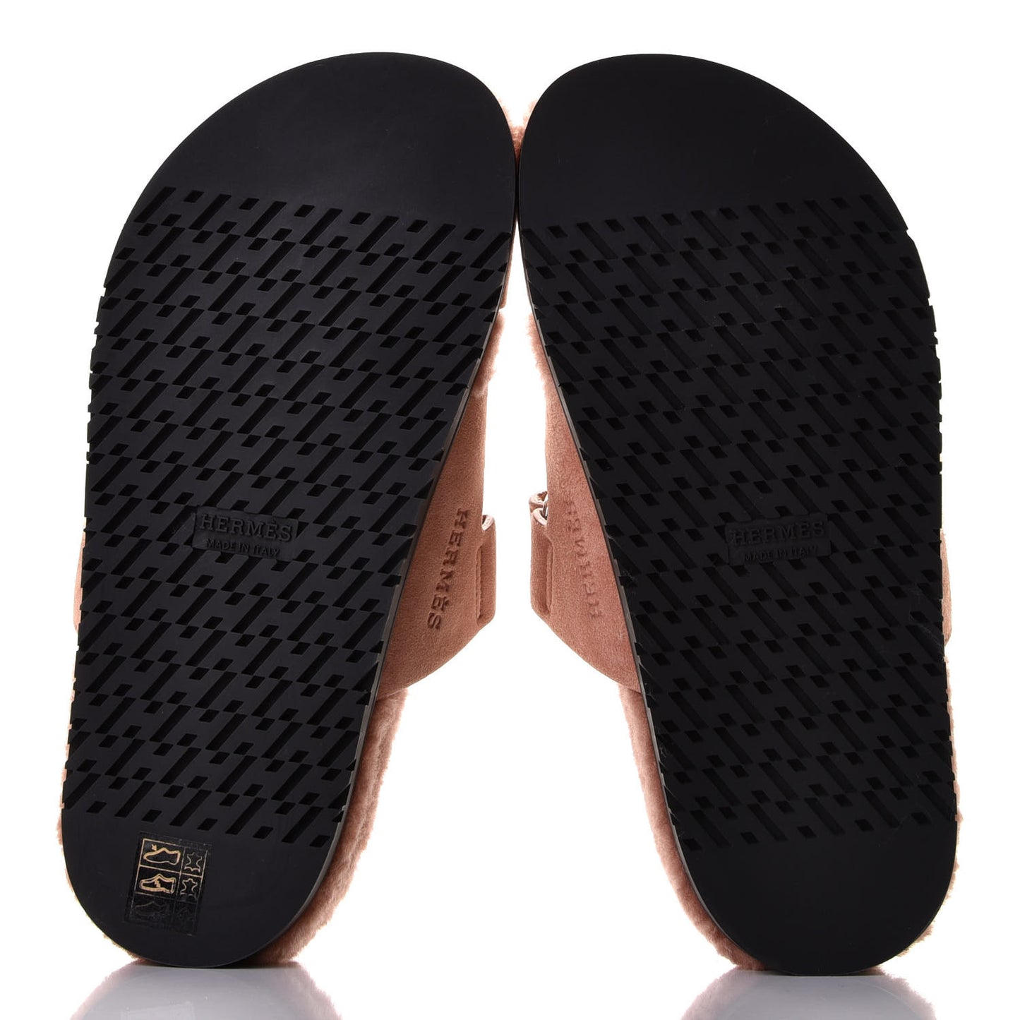 Suede Goatskin Woolskin Womens Chypre Sandals 37 Rose Aube