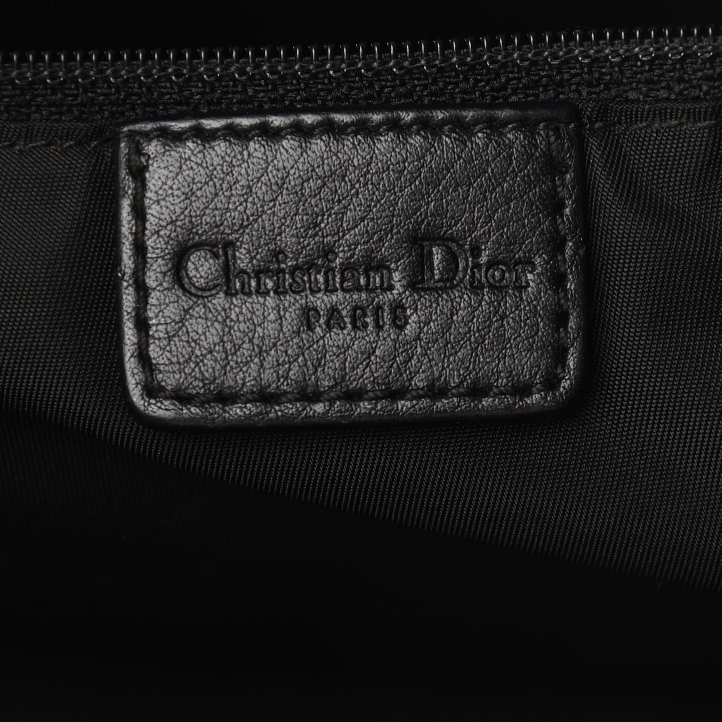 Monogram Pocket Satchel Black