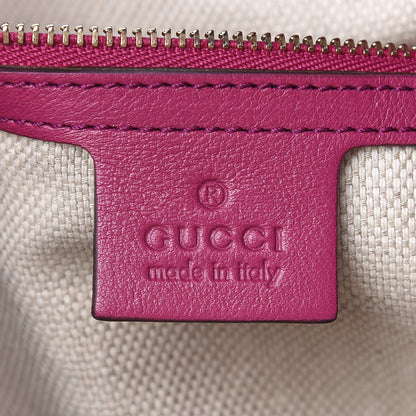 Gucci Vernice Naplack Medium Soho Shoulder Bag Bright Bouganville 6 of 10