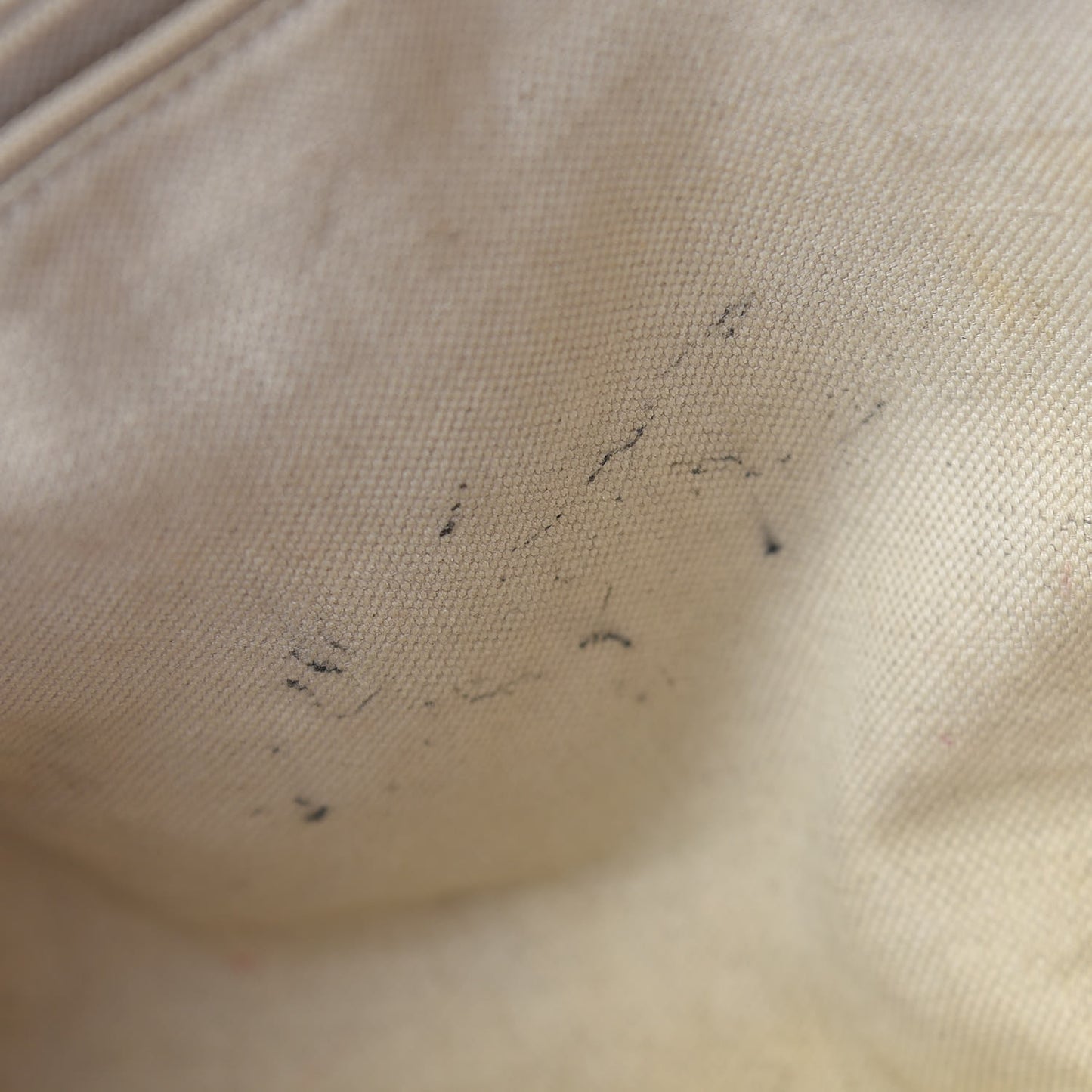 Monogram Margaux Calfskin Medium Sukey Tote Beige Ebony Vintage Rose