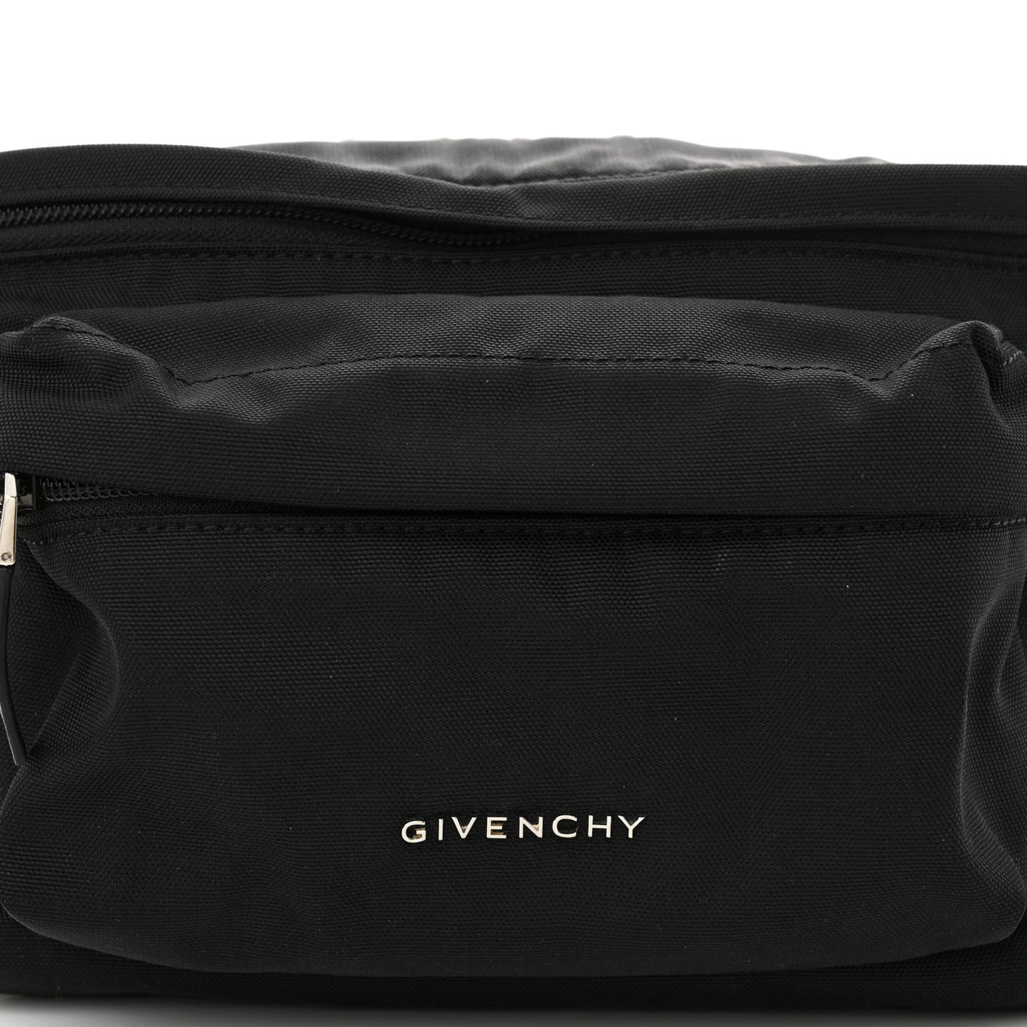 Nylon Logo Bum Bag Black
