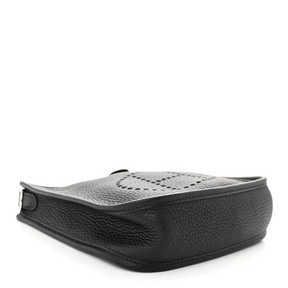 Hermes Taurillon Clemence Evelyne TPM Black 4 of 10
