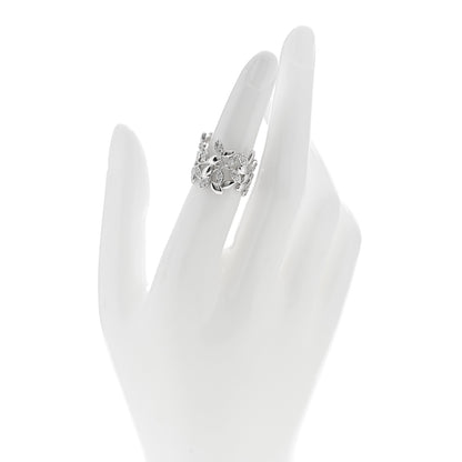 Tiffany 18K White Gold Diamond Paloma Picasso Olive Leaf Band Ring 49 5 2 of 4
