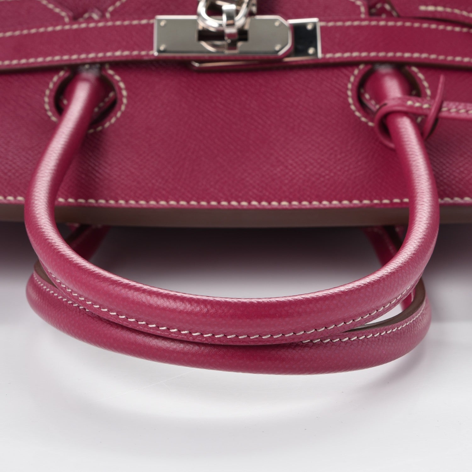 Hermes Epsom Candy Birkin 35 Tosca Rose Tyrien 23 of 42