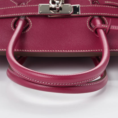 Hermes Epsom Candy Birkin 35 Tosca Rose Tyrien 23 of 42