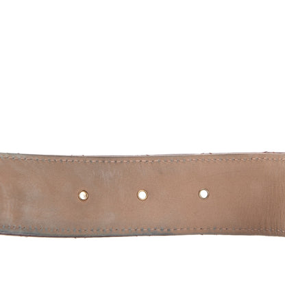 Chanel Lambskin Quilted CC Belt 90 36 Bordeaux 7 of 9