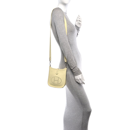 Hermes Taurillon Clemence Evelyne TPM Jaune Milton 2 of 10